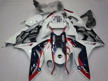 Cheap 2015-2016 BMW S1000RR Motorcycle Fairings - White Red Blue Glossy Black