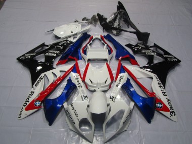 Cheap 2009-2014 BMW S1000RR Motorcycle Fairings - White Red Blue Glossy Black Easy Ride