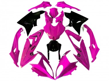 Cheap 2009-2014 BMW S1000RR Motorcycle Fairings - Pink Glossy Black HP