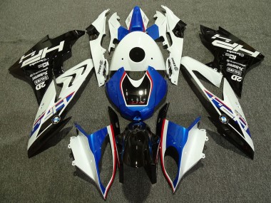 Cheap 2009-2014 BMW S1000RR Motorcycle Fairings - White Red Blue Glossy Black HP
