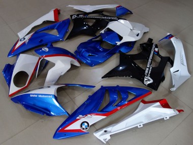 Cheap 2009-2014 BMW S1000RR Motorcycle Fairings - White Red Blue Glossy Black