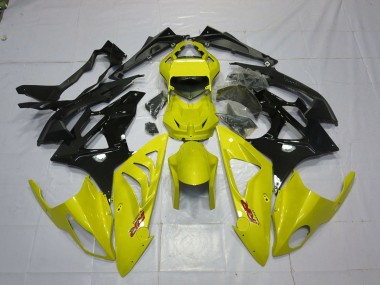 Cheap 2009-2014 BMW S1000RR Motorcycle Fairings - Yellow Glossy Black