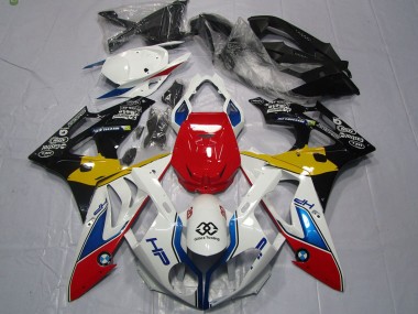 Cheap 2009-2014 BMW S1000RR Motorcycle Fairings - White Yellow Red Black Blue HP