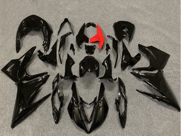 2013-2016 Triumph Daytona 675 Motorcycle Fairings - Glossy Black