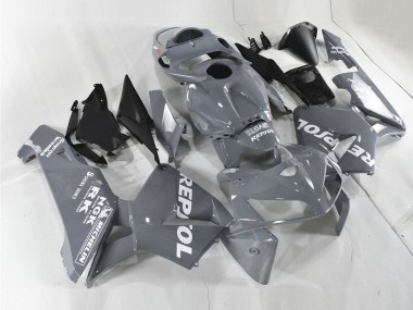 Cheap 2005-2006 Honda CBR600RR Motorcycle Fairings - Nardo Grey White Repsol