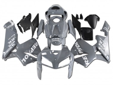 Cheap 2005-2006 Honda CBR600RR Motorcycle Fairings - Nardo Grey White Repsol