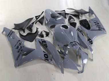 Cheap 2007-2008 Honda CBR600RR Motorcycle Fairings - Nardo Grey Black Repsol