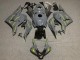 2009-2012 Honda CBR600RR Motorcycle Fairings - Dark Nardo Grey Yellow