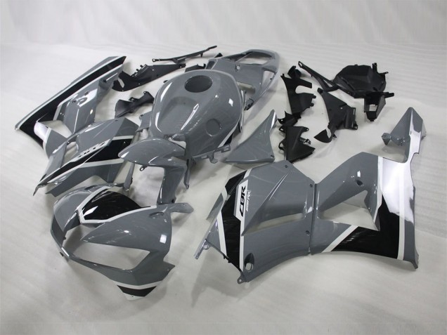 2013-2023 Honda CBR600RR Motorcycle Fairings - Nardo Grey Glossy Black