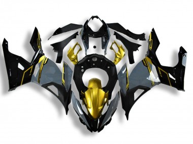 Cheap 2018-2024 Kawasaki Ninja 400 Motorcycle Fairings - Nardo Grey Gold Black