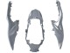 2009-2016 Suzuki GSXR 1000 Motorcycle Fairings - Nardo Grey Black