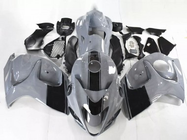 Cheap 2008-2020 Nardo Grey Black Suzuki GSXR 1300 Hayabusa Motorcycle Fairings