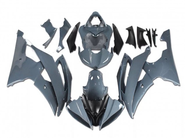 2008-2016 Yamaha YZF 600 R6 Motorcycle Fairings - Nardo Grey