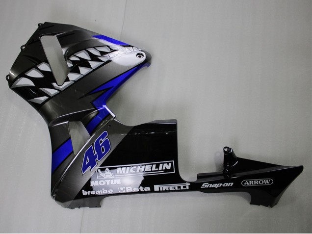 2005-2006 Honda CBR600RR Motorcycle Fairings - Nardo Grey Shark