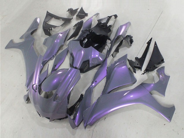 2021-2024 Yamaha YZF R7 Motorcycle Fairings - Chameleon Grey Dazz Pearl Purple