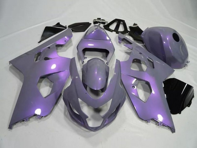 2004-2005 Suzuki GSXR 600 / GSXR 750 Motorcycle Fairings - Chameleon Grey Dazz Pearl Purple