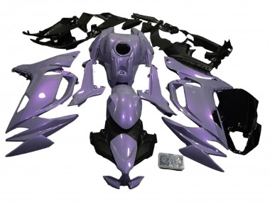 Cheap 2020-2024 Kawasaki Ninja 650 EX650 Motorcycle Fairings - Chameleon Grey Dazz Pearl Purple