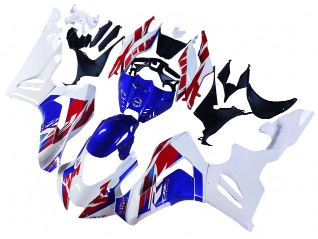 2020-2023 Honda CBR1000RR-R Motorcycle Fairings - White Red Blue