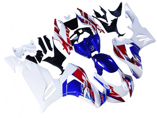 2020-2023 Honda CBR1000RR-R Motorcycle Fairings - White Red Blue