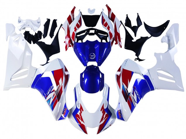 2020-2023 Honda CBR1000RR-R Motorcycle Fairings - White Red Blue