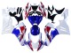 2020-2023 Honda CBR1000RR-R Motorcycle Fairings - White Red Blue