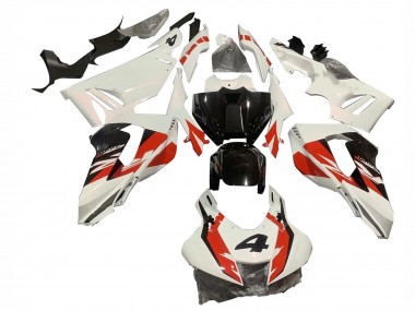 Cheap 2020-2023 Honda CBR1000RR-R Motorcycle Fairings - White Red Glossy Black 4