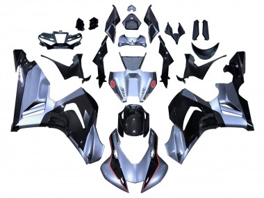 Cheap 2020-2023 Honda CBR1000RR-R Motorcycle Fairings - Silver Glossy Black