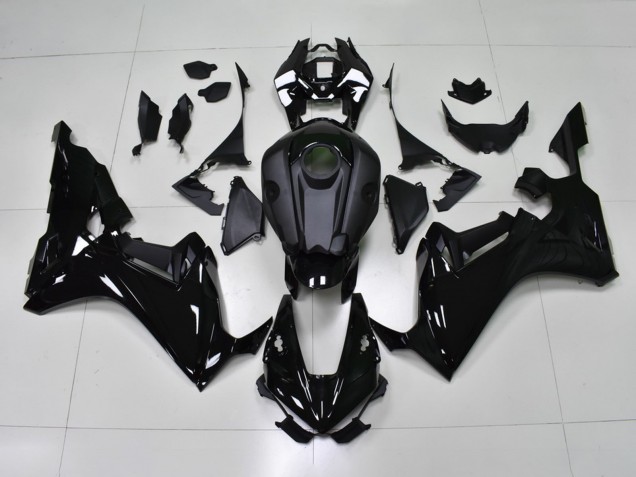 2020-2023 Honda CBR1000RR-R Motorcycle Fairings - Glossy Black Matte Black