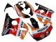 1987-1989 Honda CBR400RR NC23 Motorcycle Fairings - Orange White Red Glossy Black Repsol HRC