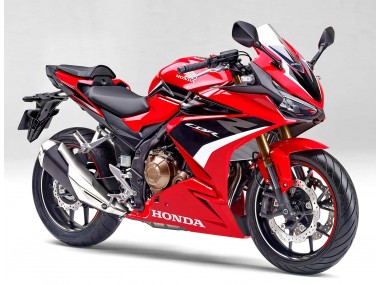 Cheap 2022 Honda CBR400R Motorcycle Fairings - Red White Glossy Black