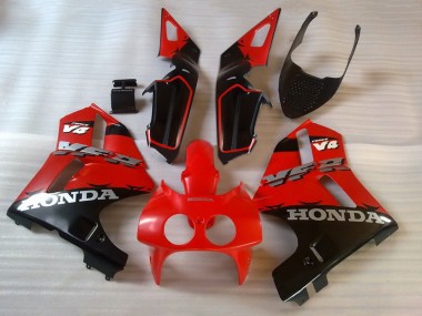 Cheap 1988-1992 Honda VFR400R NC30 Motorcycle Fairings - Red Black