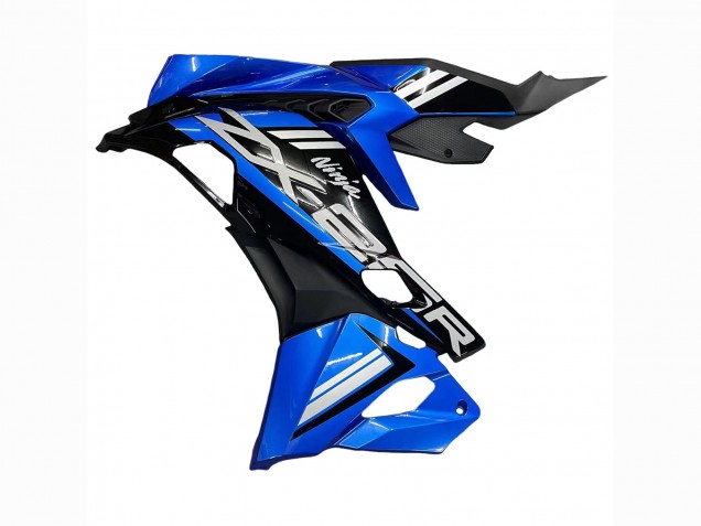 2019-2025 Kawasaki ZX25R ZX-25R Motorcycle Fairings - Blue White Matte Black