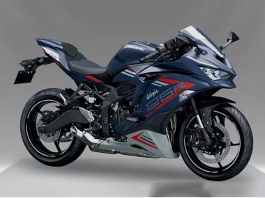 Cheap 2019-2025 Kawasaki ZX25R ZX-25R Motorcycle Fairing - Blue Red Grey