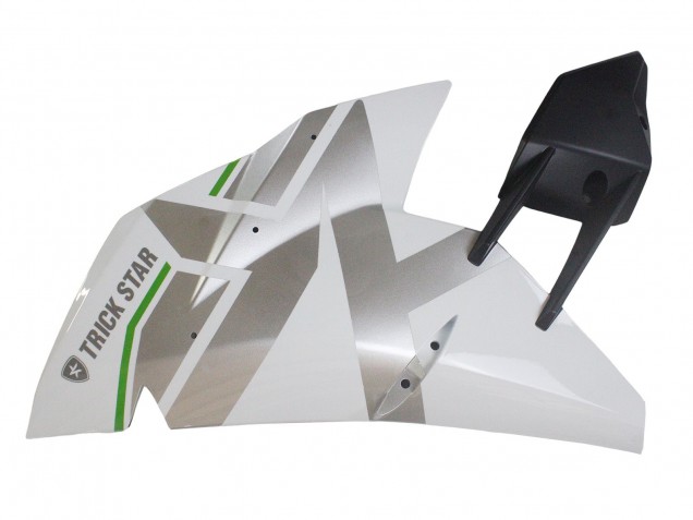 2015-2022 Kawasaki Ninja H2 Motorcycle Fairings - White Silver Green