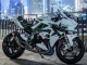2015-2022 Kawasaki Ninja H2 Motorcycle Fairings - White with Green Lines