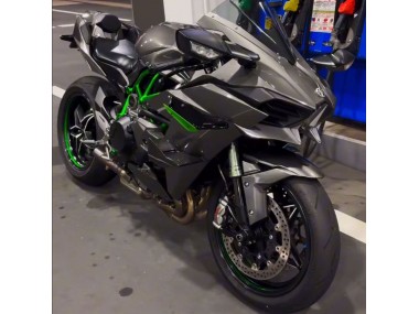 Cheap 2015-2022 Kawasaki Ninja H2 Bike Fairings - Grey