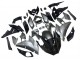 2015-2022 Kawasaki Ninja H2 Motorcycle Fairings - Silver Black Carbon Fiber