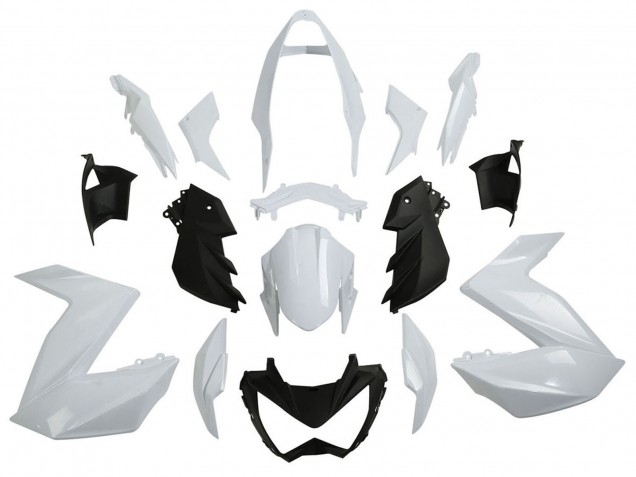 2015-2016 Kawasaki Z250/Z300 Motorcycle Fairings - Unpainted