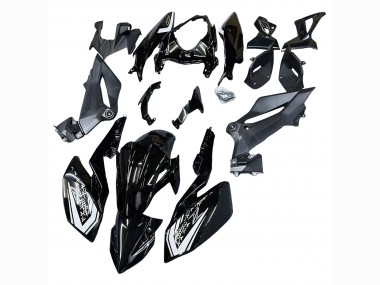 Cheap 2018-2024 Kawasaki Z400 Motorcycle Fairings - Glossy Black
