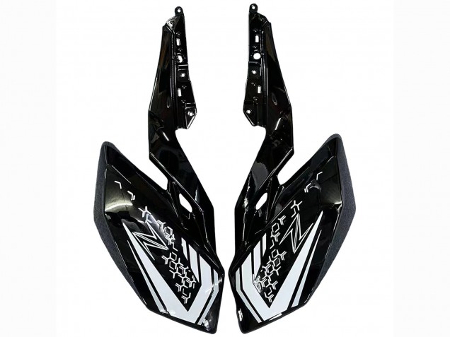 2018-2024 Kawasaki Z400 Motorcycle Fairings - Glossy Black