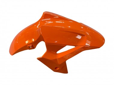 Cheap 2018-2024 Kawasaki Z400 Motorcycle Fairings - Orange Glossy Black