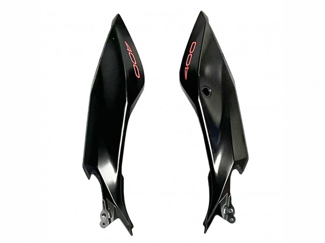 2018-2024 Kawasaki Z400 Motorcycle Fairings - Candy Red Glossy Black
