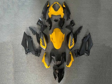 Cheap 2018-2024 Kawasaki Z400 Motorcycle Fairings - Yellow Black