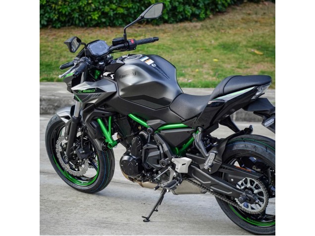 2020-2023 Kawasaki Ninja Z650 Motorcycle Fairings - Black Green