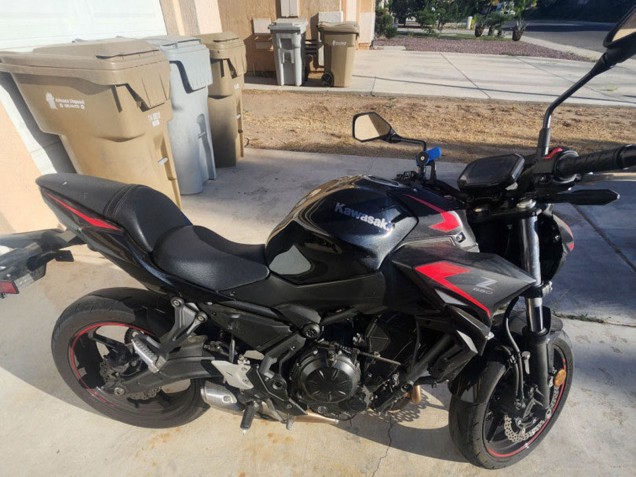 2020-2023 Kawasaki Ninja Z650 Motorcycle Fairings - Black Red