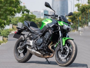 Cheap 2020-2023 Kawasaki Ninja Z650 Motorcycle Fairings - Green Black