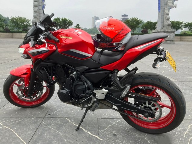 2020-2023 Kawasaki Ninja Z650 Motorcycle Fairings - Red Black