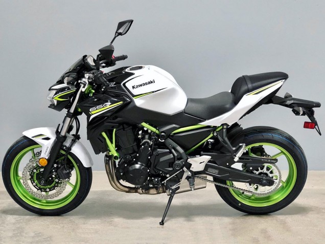 2020-2023 Kawasaki Ninja Z650 Motorcycle Fairings - White Black Green