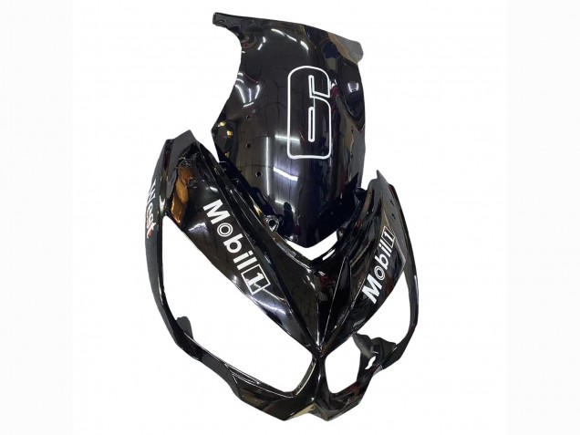 2010-2016 Kawasaki Z1000SX Motorcycle Fairings - Glossy Black Gold White Mobil West
