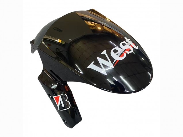 2010-2016 Kawasaki Z1000SX Motorcycle Fairings - Glossy Black Gold White Mobil West